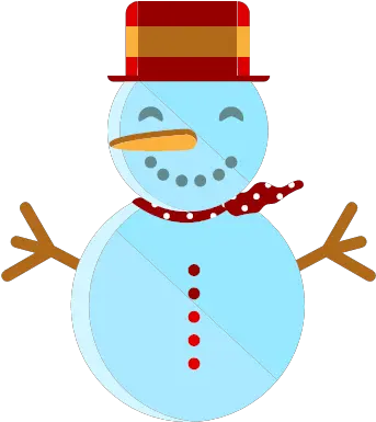 Merry Scarf Smile Snowman Icon Merry Christmas Png Snowman Icon