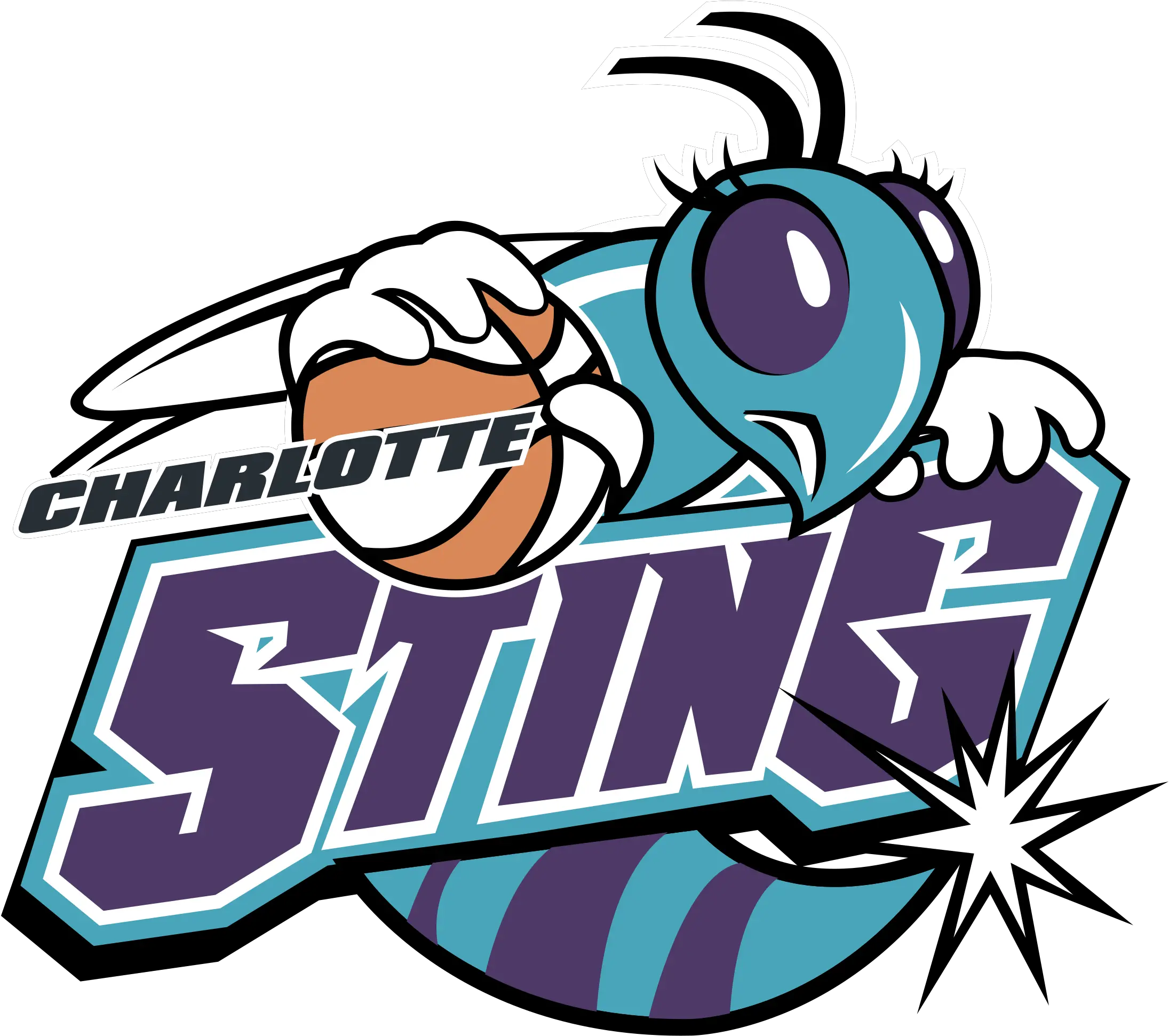 Charlotte Sting Logo Png Transparent Charlotte Hornets Vector Logo Sting Png