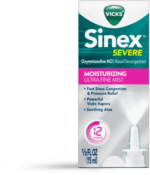 Sinex Severe Moisturizing Ultra Fine Mist Vicks Png Mist Transparent