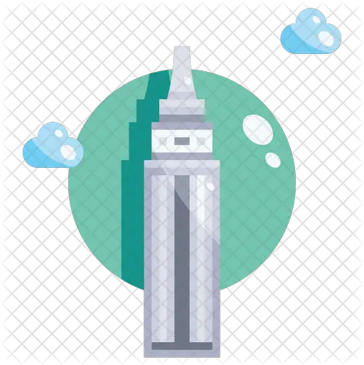 Empire State Building Icon Illustration Png Empire State Building Png