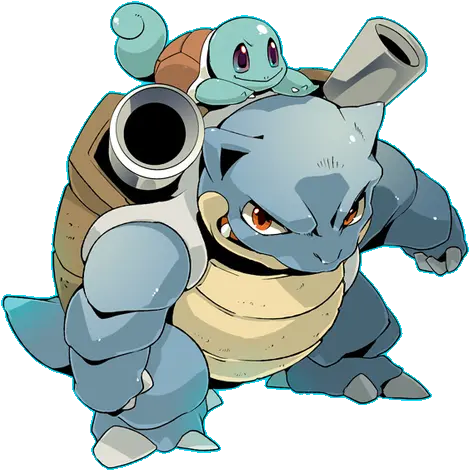 Battle Revolution Blastoise Squirtle Pokemon Blastoise And Squirtle Png Blastoise Png
