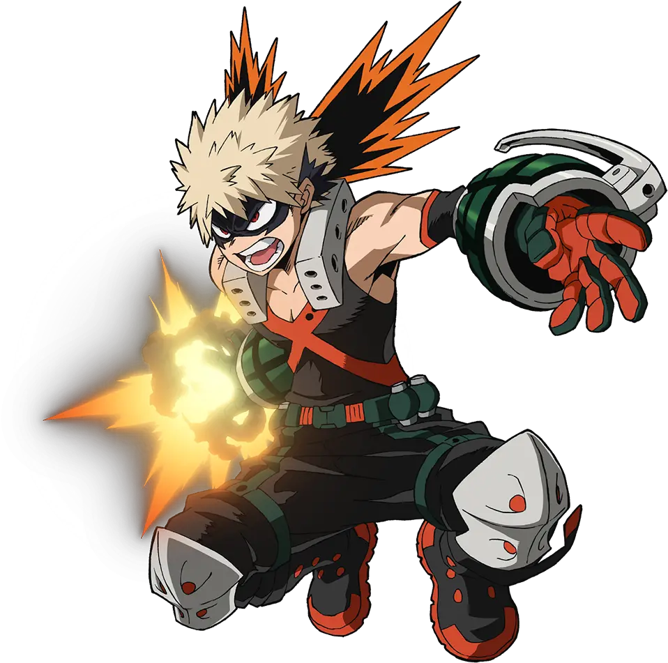 Katsuki Bakugo My Hero Justice 2 Renders Png Bakugo Icon