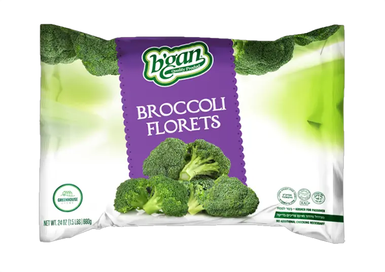 Broccoli Florets Bganfoodscom B Gan Frozen Broccoli Png Broccoli Transparent