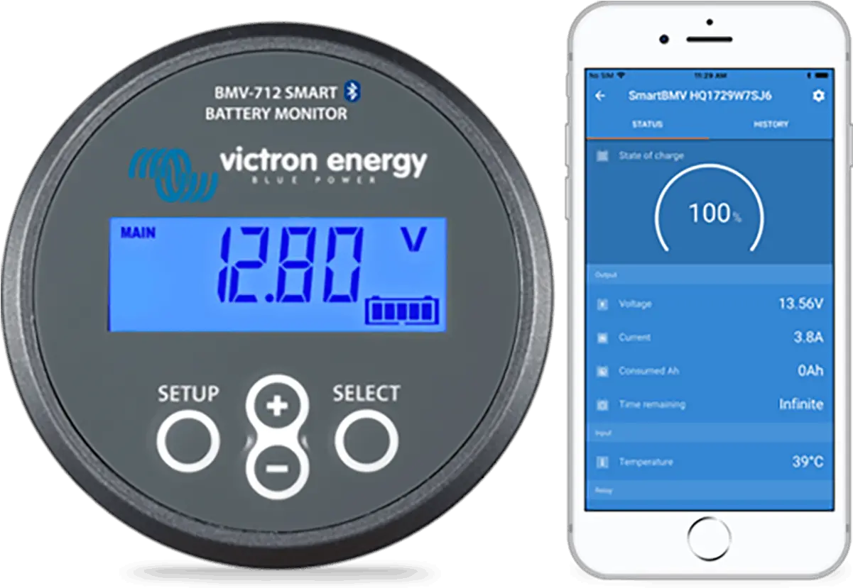 All About Bmvs Victron Bmv 712 Png Battery Icon Is On But Not Showing