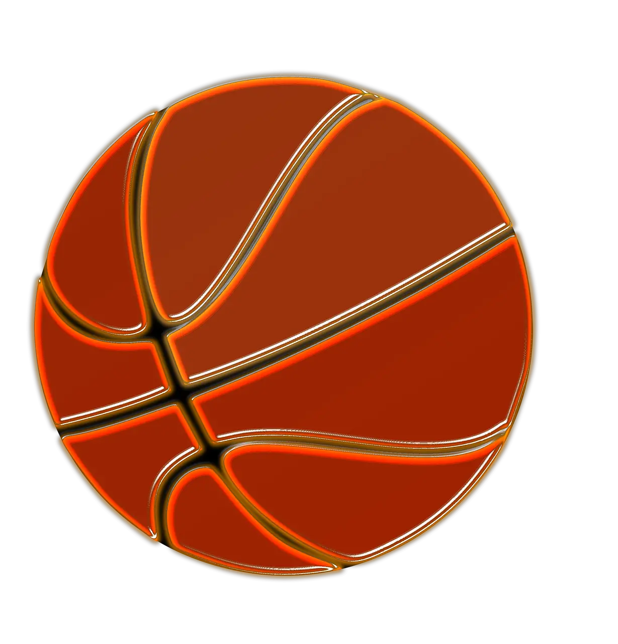 Basketball Ball Silhouette Png