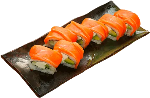 Yogis Grill Salmon Sushi Egg Transparent Png Sushi Transparent Background