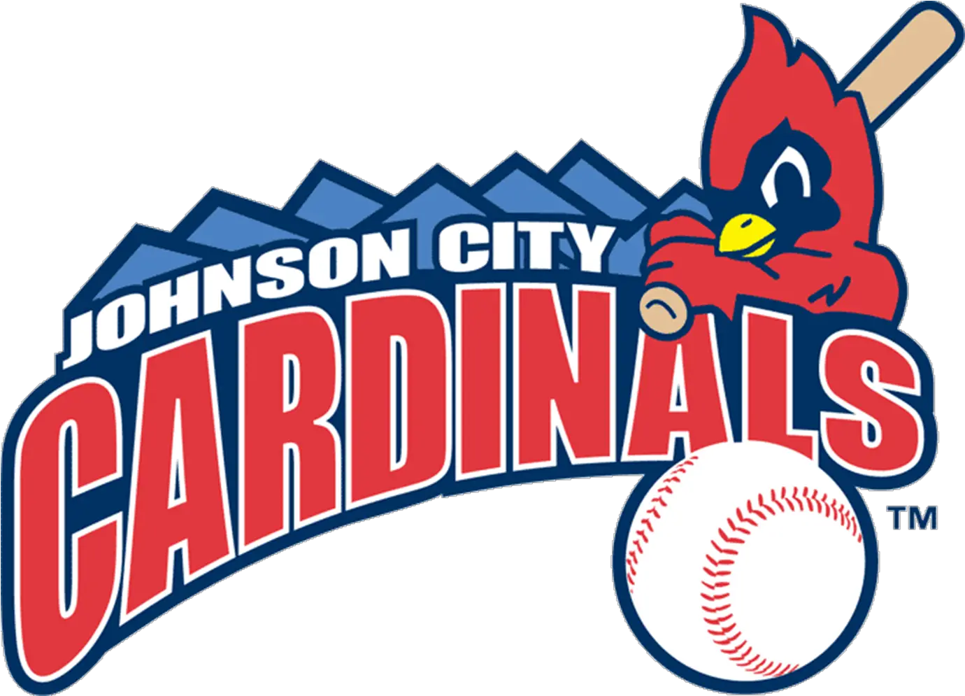 Johnson City Cardinals Logo And Symbol Johnson City Cardinals Png Cardinal Baseball Logos