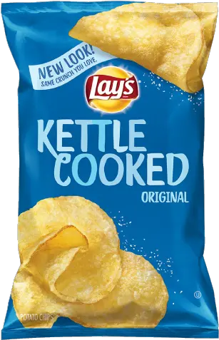 Layu0027s Classic Potato Chips Kettle Cooked Original Png Lays Png