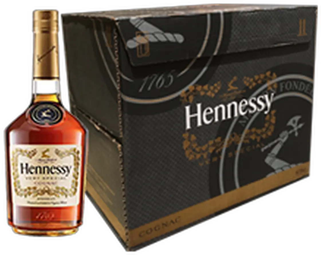 Hennessy Vs 35cl X12 Bottles Png Hennessy Bottle Png