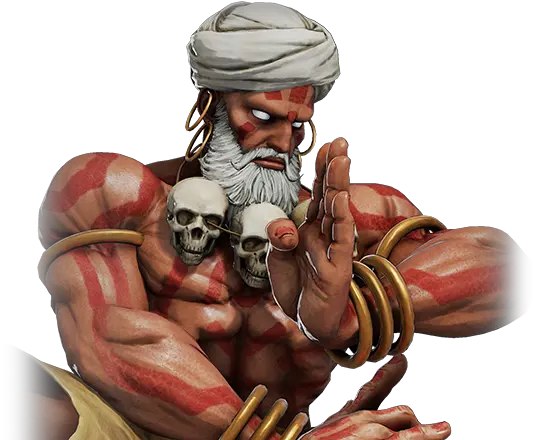 Dhalsim Street Fighter Wiki Fandom Dhalsim Street Fighter 5 Png Street Fighter Ii Logo