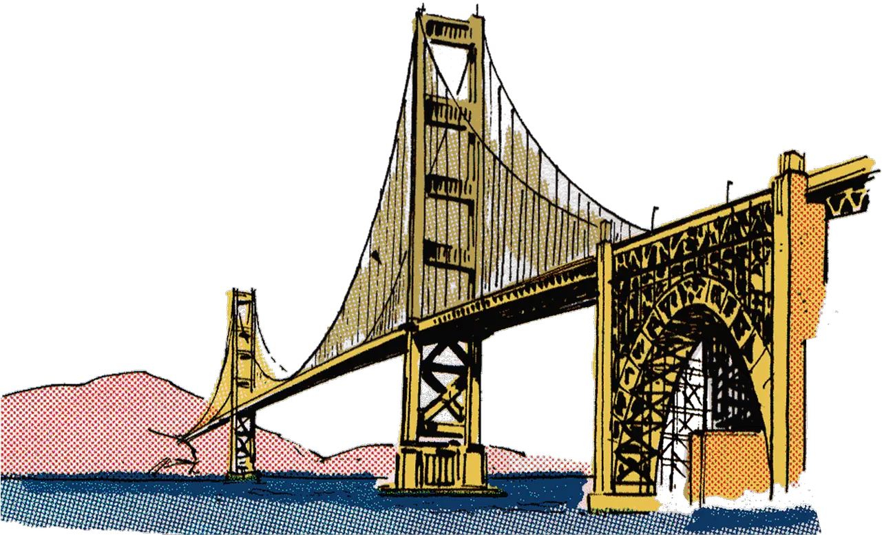 Bridge Vintage Clip Art Free Image On Pixabay Clipart Pont Png Bridge Transparent
