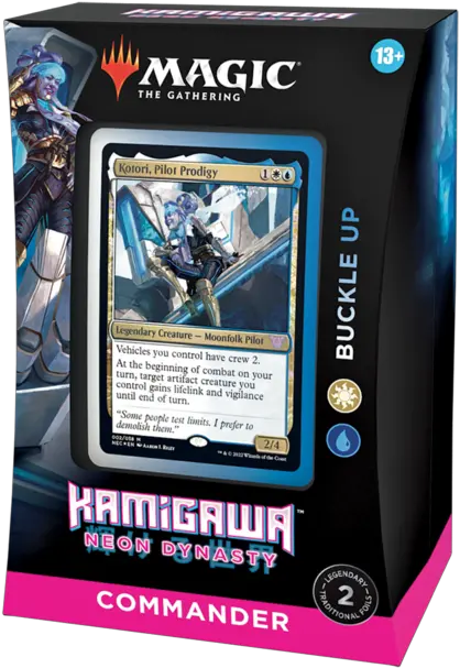Magic The Gathering Boardgamesca Kamigawa Neon Dynasty Commander Deck Buckle Up Png Mtg Bridge Icon