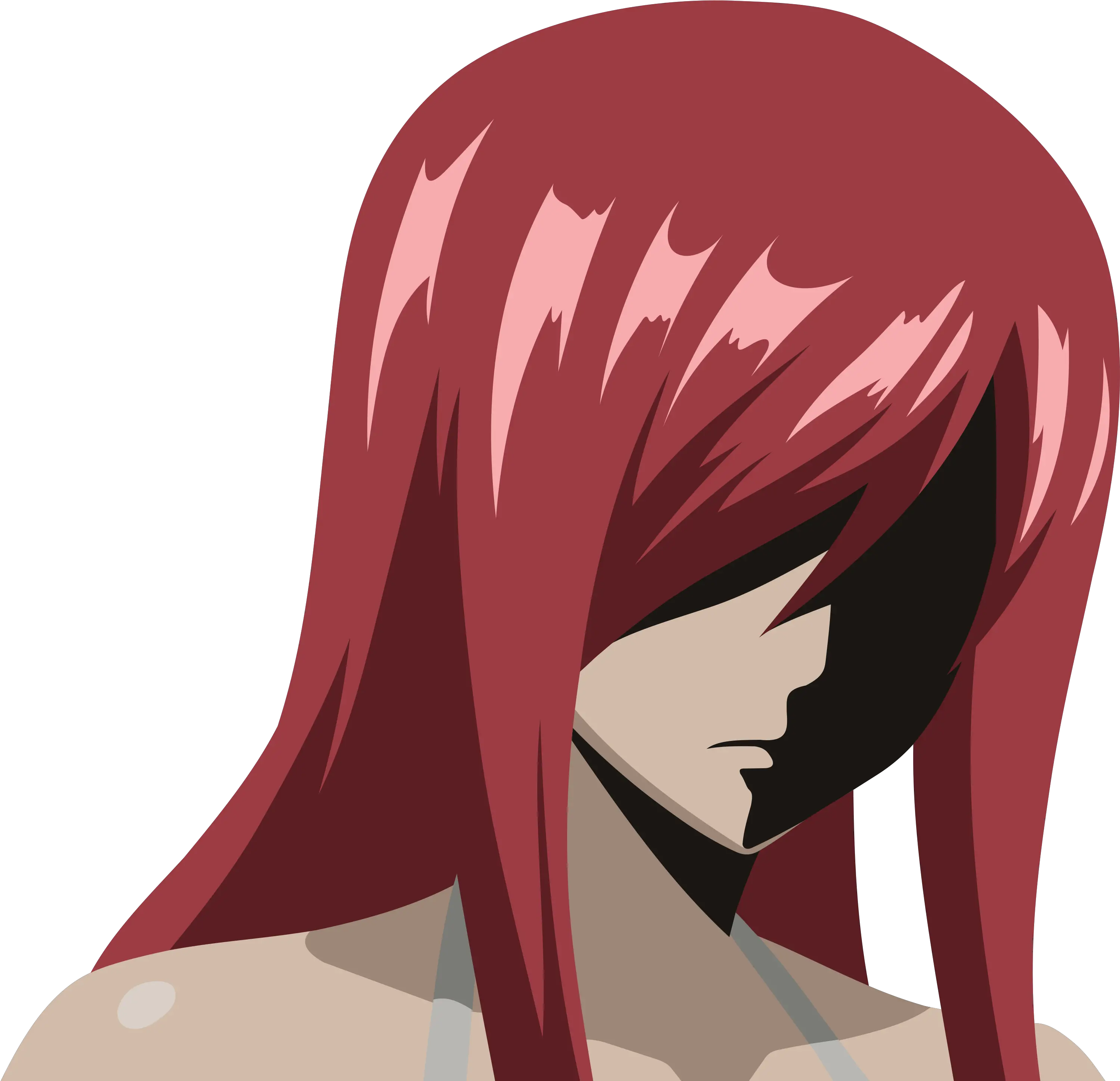 Fairytail Hime Cut Png Erza Scarlet Icon