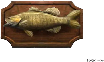 Itembig Mouth Bass Trophy Lotrowikicom Fish Trophy Png Trophy Png