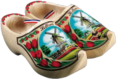 Wooden Shoe Windmill Design Transparent Png Stickpng Dutch Wooden Shoes Png Shoes Transparent Background