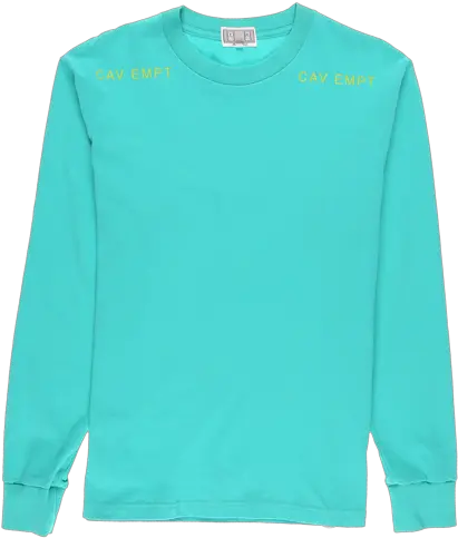 Cav Empt Full Visibility Long Sleeve T Full Sleeve Png Cav Empt Icon Pullover