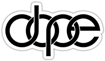 Pin T Shirt Stickers Png Dope Logo