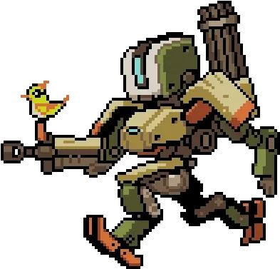 Overwatch Sprite Sprays Bastion Pixel Art Pixel Art Game Characters Png Zenyatta Png