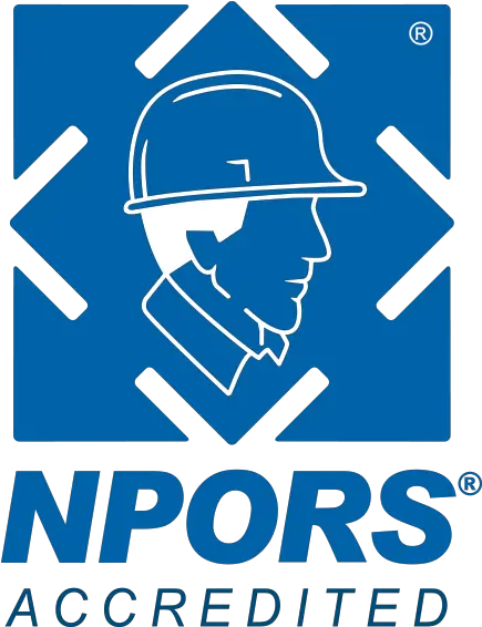 Hands Npors Accreditation Png Excavator Logo