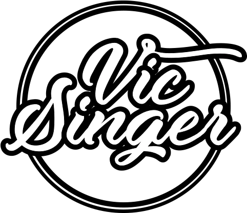 Victor Singer Calligraphy Png Singer Logo
