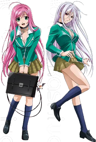 Moka And Her True Vampyre Form From Rosariovampire Moka Akashiya Rosario X Vampire Png Rosario Png