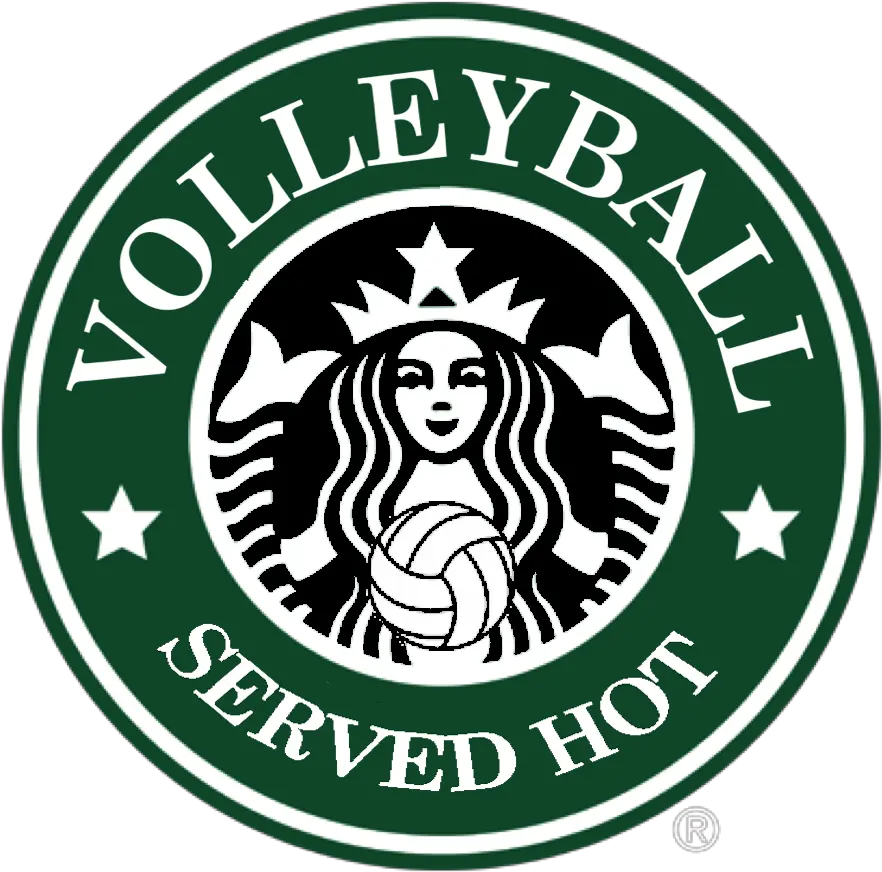 Volleyballvb Volleyball Volley Euamovoleibol Starbucks Logo 1992 Png Images Of Starbucks Logo