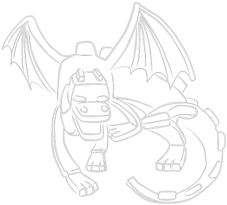 Drawings Ender Dragon Sketch Png Ender Dragon Png