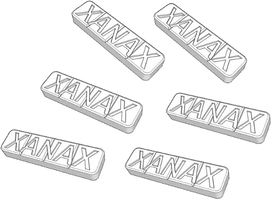 Download Xanax Bar Png Image With General Supply Xanax Png