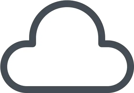 Cloud Icon In Pastel Style Cloud Computing Icon White Png Cloud Icon Image png