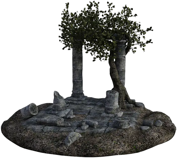Old Ruins 3d Free Image On Pixabay Gothic Ruins Png Ruins Png