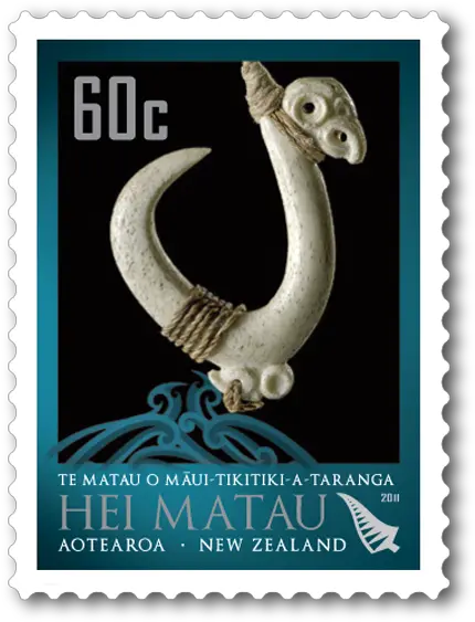 Matariki 2011 Hei Matau New Zealand Post Stamps New Zealand Stamps Png Hei Hei Png