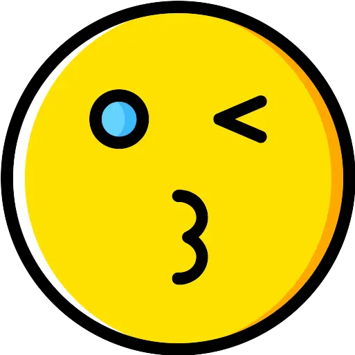 Wink Emoji Png Icon Happy Face Wink Emoji Png