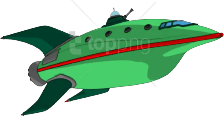 Free Png Download Futurama Ship Clipart Planet Express Ship Png Futurama Png