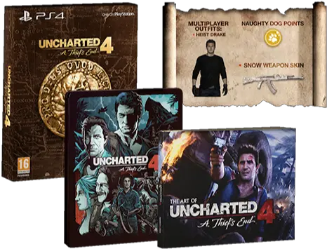 A Thiefs End Uncharted 4 Special Edition Png Uncharted 4 Png