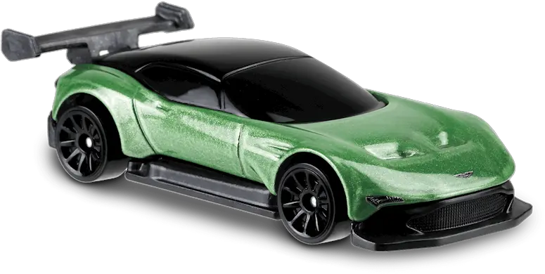 Aston Martin Vulcan In Green Hw Exotics Car Collector Png Hotwheels