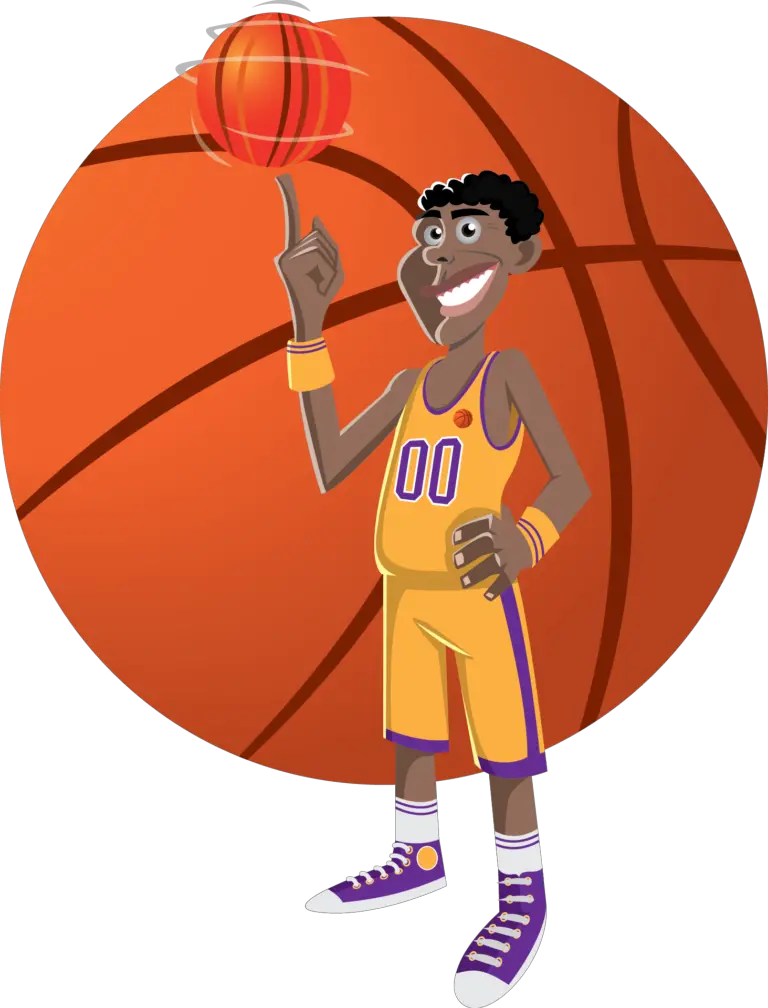 Space Jam Basketball Png