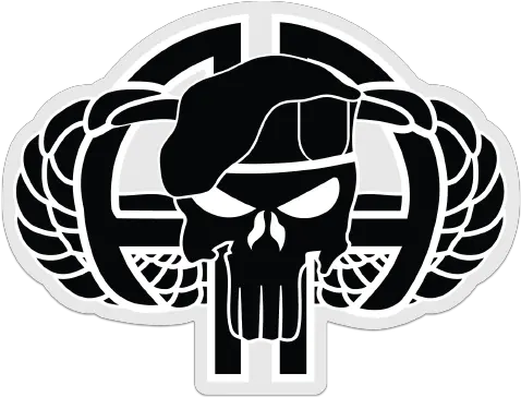 82nd Airborne Punisher Black 82nd Airborne Skull Png Punisher Skull Png