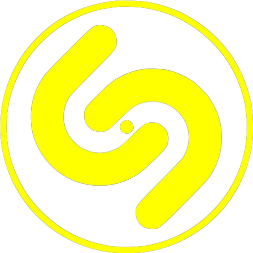 Yellow Shazam 2 Icon Free Yellow Site Logo Icons Circle Png Shazam Png
