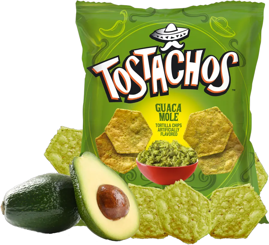 Tostachos Guacamole Are Packed With The Creamy Flavor Tostachos Guacamole Png Guacamole Png