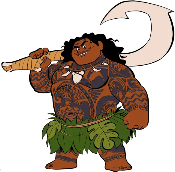 Maui From Moana Clipart Maui From Moana Clipart Png Moana Transparent Background