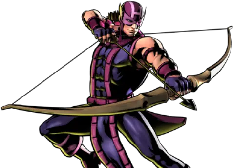 Hawkeye Screenshots Images And Pictures Giant Bomb Ultimate Marvel Vs Capcom 3 Png Hawkeye Transparent