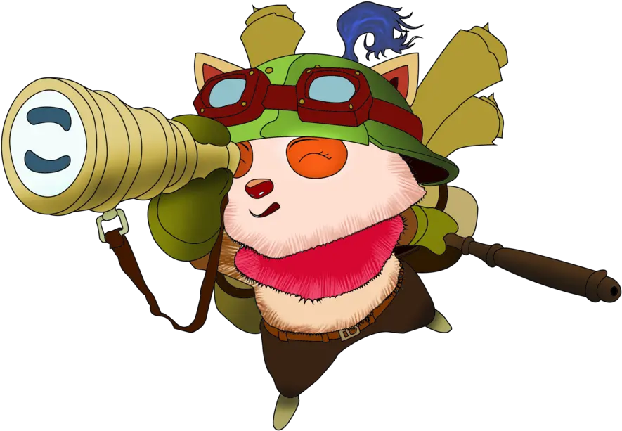 Royalty Free Library Captain Teemo Video Game Png Teemo Png