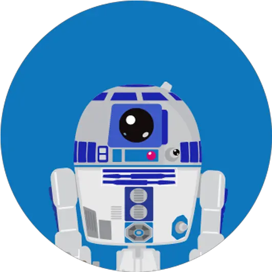 Star Wars Notebook R2d2 In A Circle Png R2d2 Png