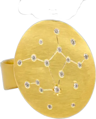 Virgo Constellation Ring Png