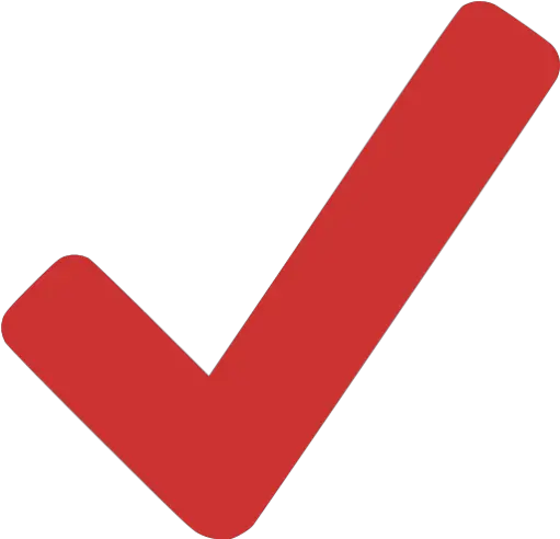 Persian Red Checkmark Icon Red Check Mark Icon Transparent Png Red Check Mark Png