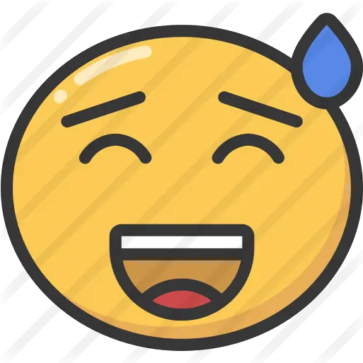 Awkward Free Smileys Icons Lust Icon Png Embarrassed Emoji Transparent