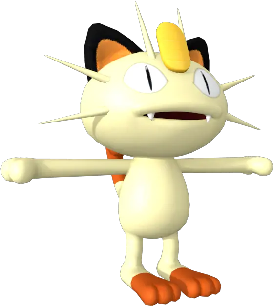 Mobile Meowth Model Resource Png Meowth Png