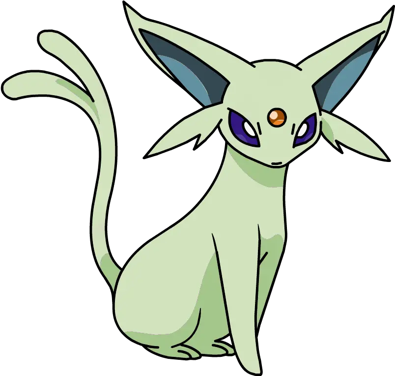 Pokemon Eevee Espeon Transparent Png Espeon Pokemon Espeon Png