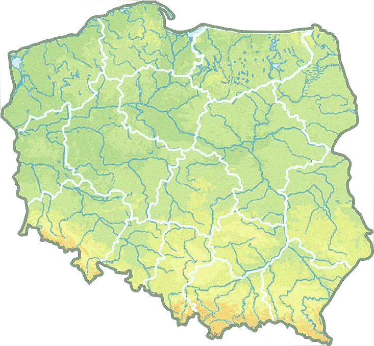Map Of Poland Colorful Simple Maps Of Poland Png Colorful Png