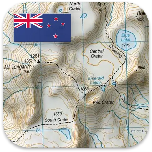 New Zealand Topo Maps Apk 250 Download Apk Latest Version Map Png Topography Icon